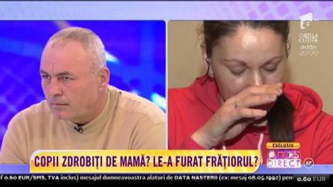 Dor de frățiorul ascuns. Mama care a fugit: ”El crede că dacă merg să văd copiii, trebuie să rămân și la el. M-a bătut!”