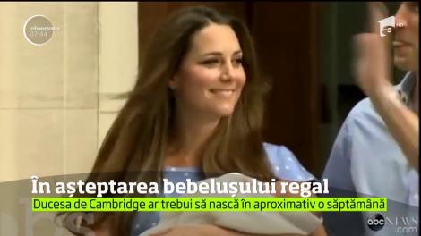 A început numărătoarea inversă în Marea Britanie şi pentru Ducesa de Cambridge