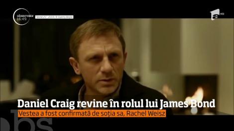 Cine va interpreta rolul lui James Bond în următorul film al seriei