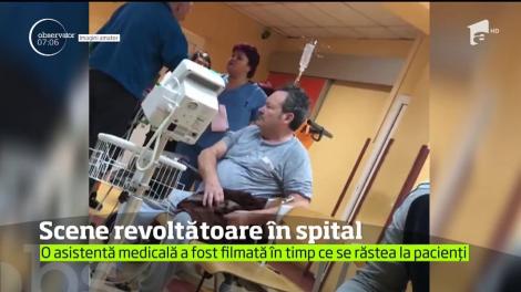 Imagini revoltătoare surprinse într-un spital din Oradea!