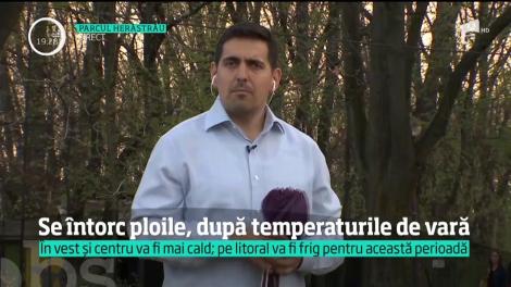Meteorologii anunţă că se întorc ploile