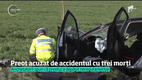 Preot acuzat de accidentul soldat cu trei morți. Oamenii din parohia părintelui cred, însă, într-o altă variantă