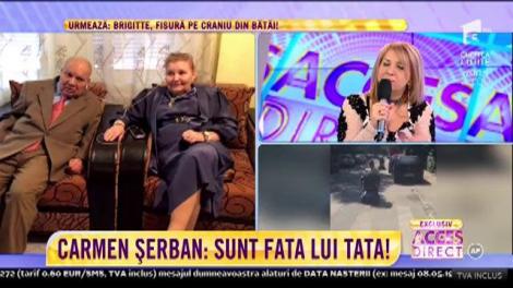 Mama lui Carmen Șerban, despre tatăl artistei: ”Am fugit și la mama, ca toate femeile care au probleme cu bărbații. Când era tânăr era mai iubăreț”