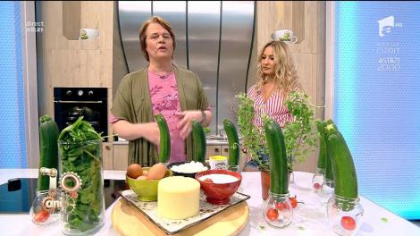 Reţeta zilei! Lasagna din zucchini cu brânzeturi și spanac - Zucchini Lasagna