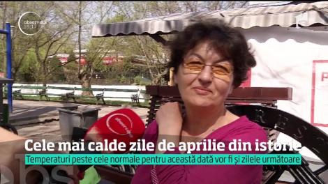 A fost cea mai călduroasă zi de 11 aprilie din istorie