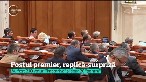 Fostul premier, replică-supriză. Mihai Tudose le-a spus deputaţilor UDMR că este "jenant" ceea ce fac