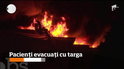 Incendiul de la secția de Terapie Intensivă a Institutului de Boli Cardiovasculare din Iaşi, stins după șapte ore