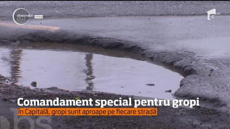 Primăria Capitalei a &icirc;nceput să inventarieze gropile