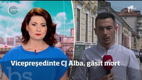 Vicepreşedintele Consiliului Judeţean Alba, Alin Cucui, a fost găsit mort