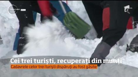 Clipe dramatice în Munţii Făgăraş. Operaţiunea de recuperare a cadavrelor celor trei turişti