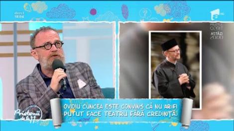 Actorul Ovidiu Cuncea, despre latura sa religioasă: "Nu mă gândeam niciodată că o să fiu diacon"
