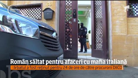 Un cunoscut afacerist din Piteşti este suspectat că sponsorizează mafia italiană