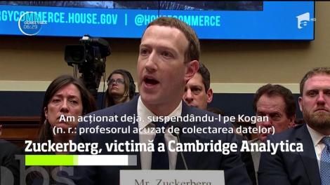 Datele lui Mark Zuckerberg au fost utilizate ilegal de Cambridge Analytica