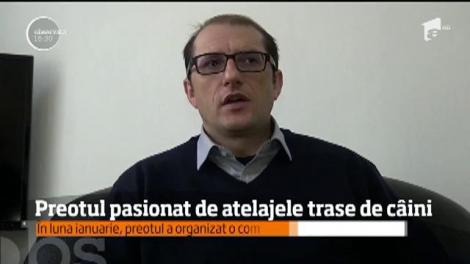 Un preot romano-catolic din Bistriţa Năsăud, campion mondial la atelaje trase de câini