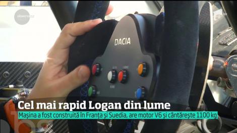 Cea mai rapidă Dacie din lume! Costă 50 de mii de euro și poate atinge 270 km/h: "Nu aşa ştiam că se conduce o Dacie"