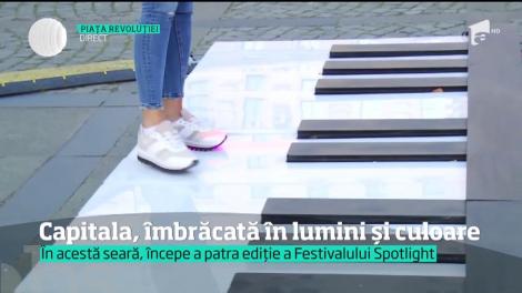 Bucureştiul se pregăteşte să strălucească. A patra ediţie a festivalului Spotlight va umple capitala de lumină şi culoare