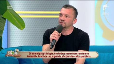 Geo Ambruș cântă, la Neatza, melodia "Spune-mi"