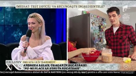 Andreea Bălan, despre talentul ei în bucătărie: "Vreau să devin o gospodină desăvârșită"