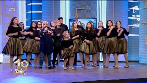 Mirabela Dauer & Corul Nostalgia cântă, la Neatza, melodia "E bine, e foarte bine!"