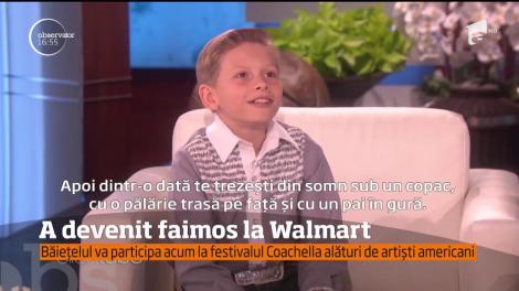 Povestea unui copil devenit star, peste noapte! După ce a cântat într-un hypermarket, a devenit un adevărat star: "Sunt un băiat de la ţară. Acolo, doar strângem fânul în baloţi"