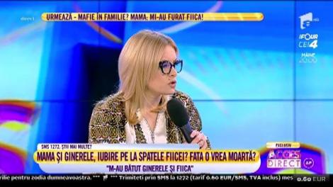 Acuzații extrem de grave. O mamă este ameninţată de propria fată că o dă afară din casă