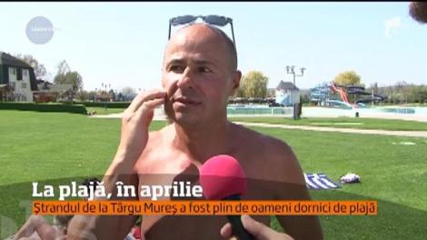 Cea mai călduroasă zi din luna aprilie