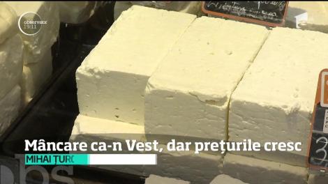 Mâncare ca-n Vest, dar prețurile cresc. Primele măsuri în scandalul dublului standard