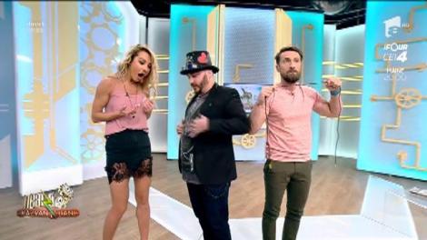 Magie cu șiretul lui Dani Oțil și inelul Flaviei Mihăşan! Neomagicianul Mydas, demonstrație