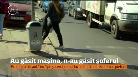 Poliţiştii au găsit maşina celui care a lovit pe trecerea de pietoni o fată de zece ani