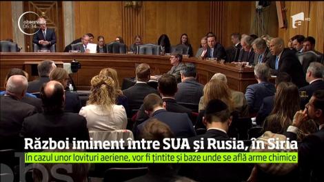 Un război între Statele Unite şi Rusia pe teritoriul Siriei ar putea izbucni oricând