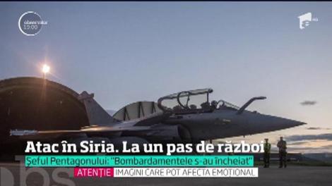 Suntem la un pas de război! Statele Unite, Marea Britanie şi Franţa au atacat Siria