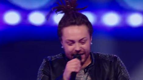 Bruno Mars - "Uptown funk". Vezi interpretarea lui Adrian Barbu, la "The Four - Cei 4"!