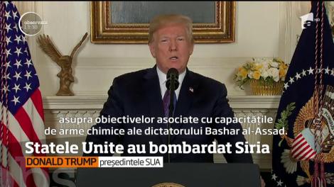 Klaus Iohannis şi-a exprimat susţinerea pentru acţiunea militară coordonată de americani în Siria