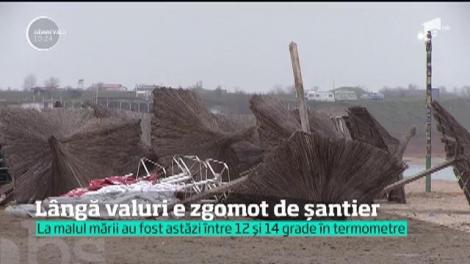 Atmosfera pe litoral, de dinainte de petrecerea de 1 Mai