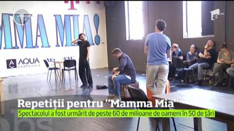 Repetiții pentru "Mamma Mia!". Spectacolele sunt programate să înceapă din 25 mai