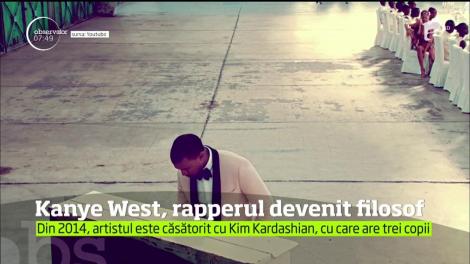 Rapperul Kanye West scrie o carte de filosofie. Artistul s-a comparat cu savantul britanic Stephen Hawking!