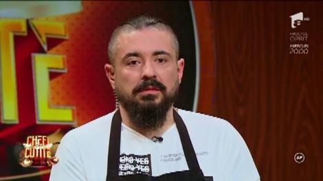 Ioniţă Victor, un pasionat de motociclism, la "Chefi la cuţite"! Aroganţa i-a adus cuţitul salvator din partea lui Florin Dumitrescu!
