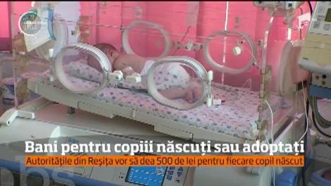 Orașul din România în care fiecare familie care va face sau va adopta un copil va primi 500 de lei