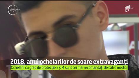 Au fost inventaţi ca să protejeze ochii, însă s-au transformat în accesorii extravagante!