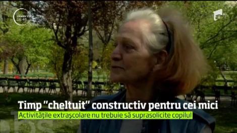 Timp "cheltuit" constructiv pentru cei mici