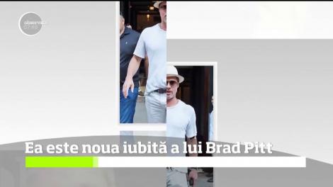 S-a risipit tot misterul. Ea este noua iubită a lui Brad Pitt. Nimeni nu a bănuit că are o relație cu ea!