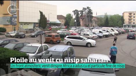 Norul de praf saharian a ajuns și în România