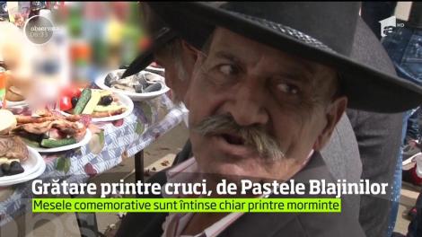 Grâtare printre cruci, de Paștele Blajinilor