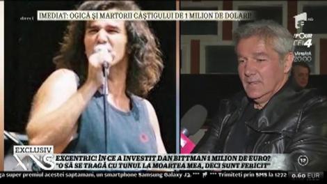 Excentricitate sau pasiune dusă la extrem?! În ce a investit Dan Bittman un milion de euro? Nu, nu e studio muzical sau echipamente de ultimă generație!
