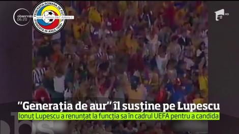 "Generația de aur" îl susține pe Lupescu