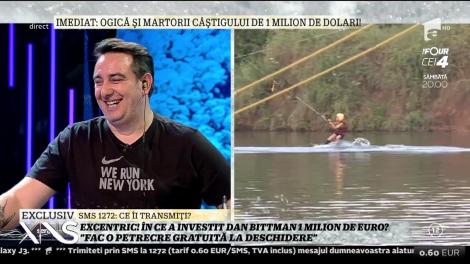 Dan Bittman: "Voi organiza o petrecere gratuită la deschiderea parcului de wakeboard"