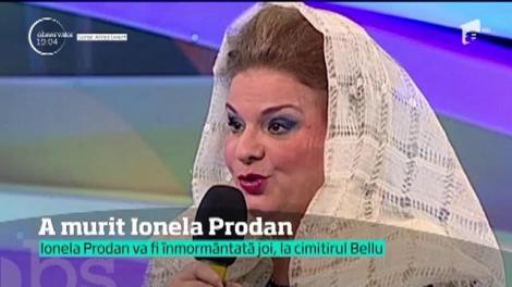 Cântăreaţa Ionela Prodan a murit la spitalul Elias. Anamaria Prodan Reghecampf a anunţat moartea mamei sale