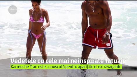 Tatuajele vedetelor sunt deseori motiv de inspiraţie pentru fani