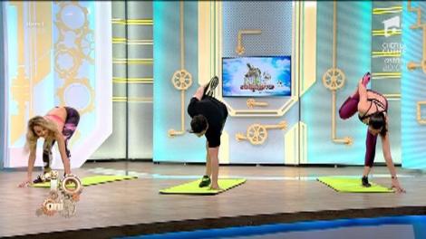 Fitness la Neatza! Exerciții de încălzire și stretching
