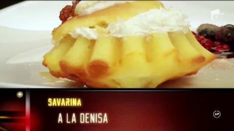 Denisa Voicu a revenit la "Chefi la cuţite" şi vrea să-l facă gelos pe Scărlătescu!